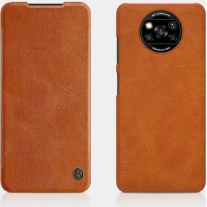 Hurtownia GSM - Case Nillkin Qin Xiaomi Poco X3 NFC/X3 Pro schwarz - NLK462 - {ean13} - Hurt