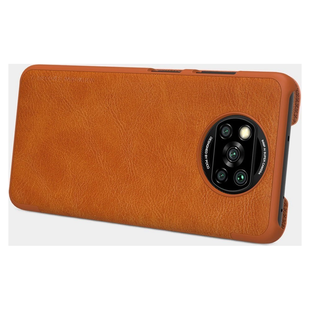 Hurtownia GSM - Etui Nillkin Qin Xiaomi Poco X3 NFC/X3 Pro negru - NLK462 - {ean13} - Hurt