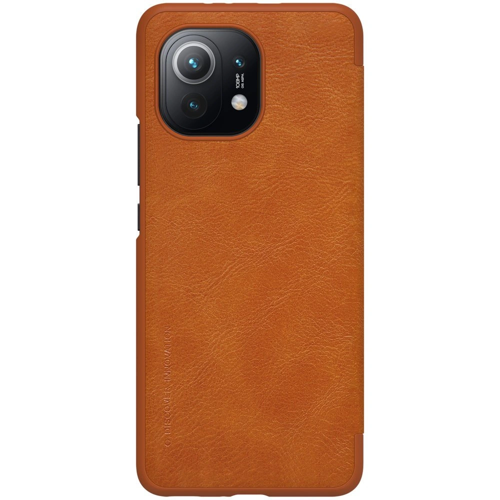 Hurtownia GSM - Etui Nillkin Qin Xiaomi Mi 11 hnědý - NLK464 - {ean13} - Hurt
