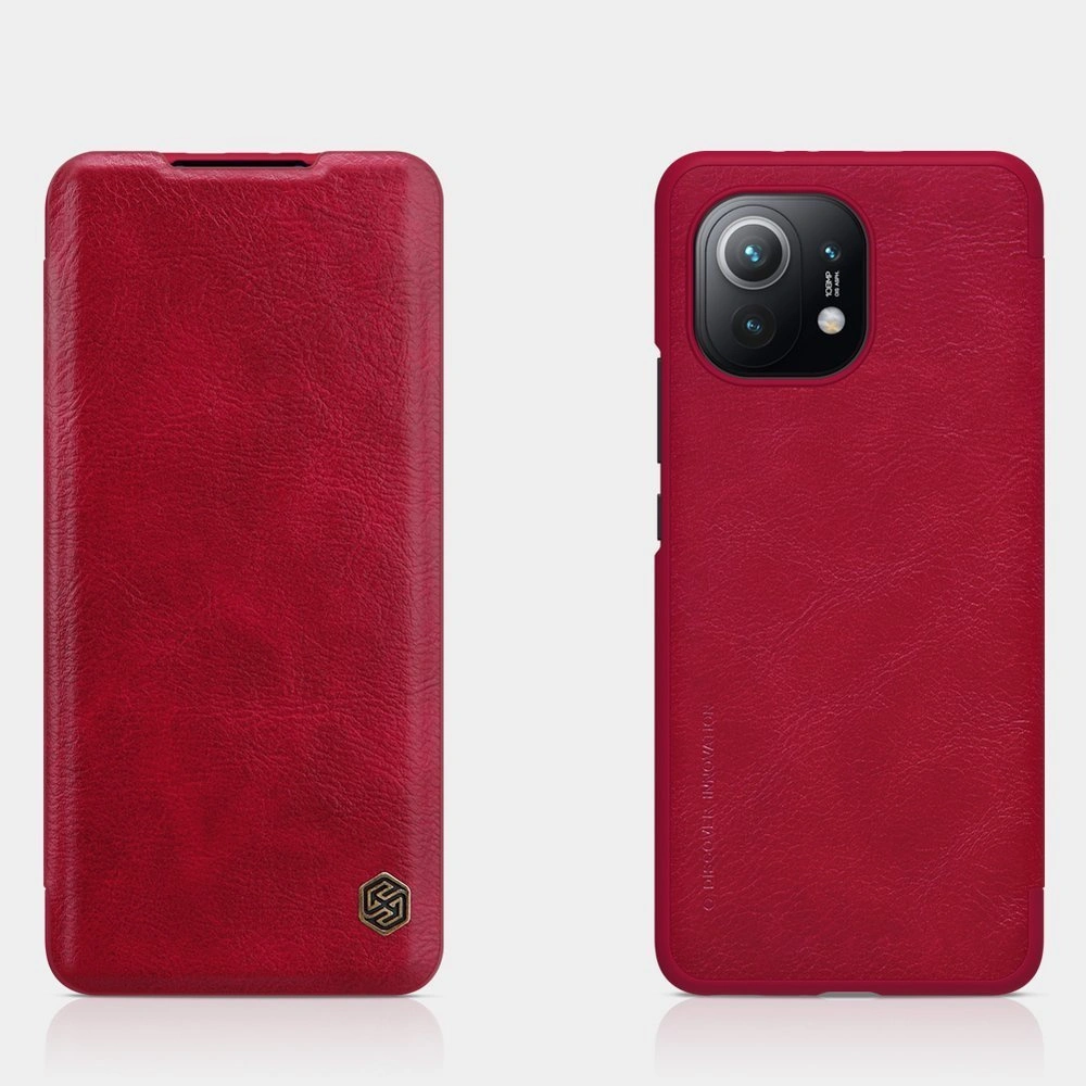 Hurtownia GSM - Etui Nillkin Qin Xiaomi Mi 11 hnědý - NLK464 - {ean13} - Hurt