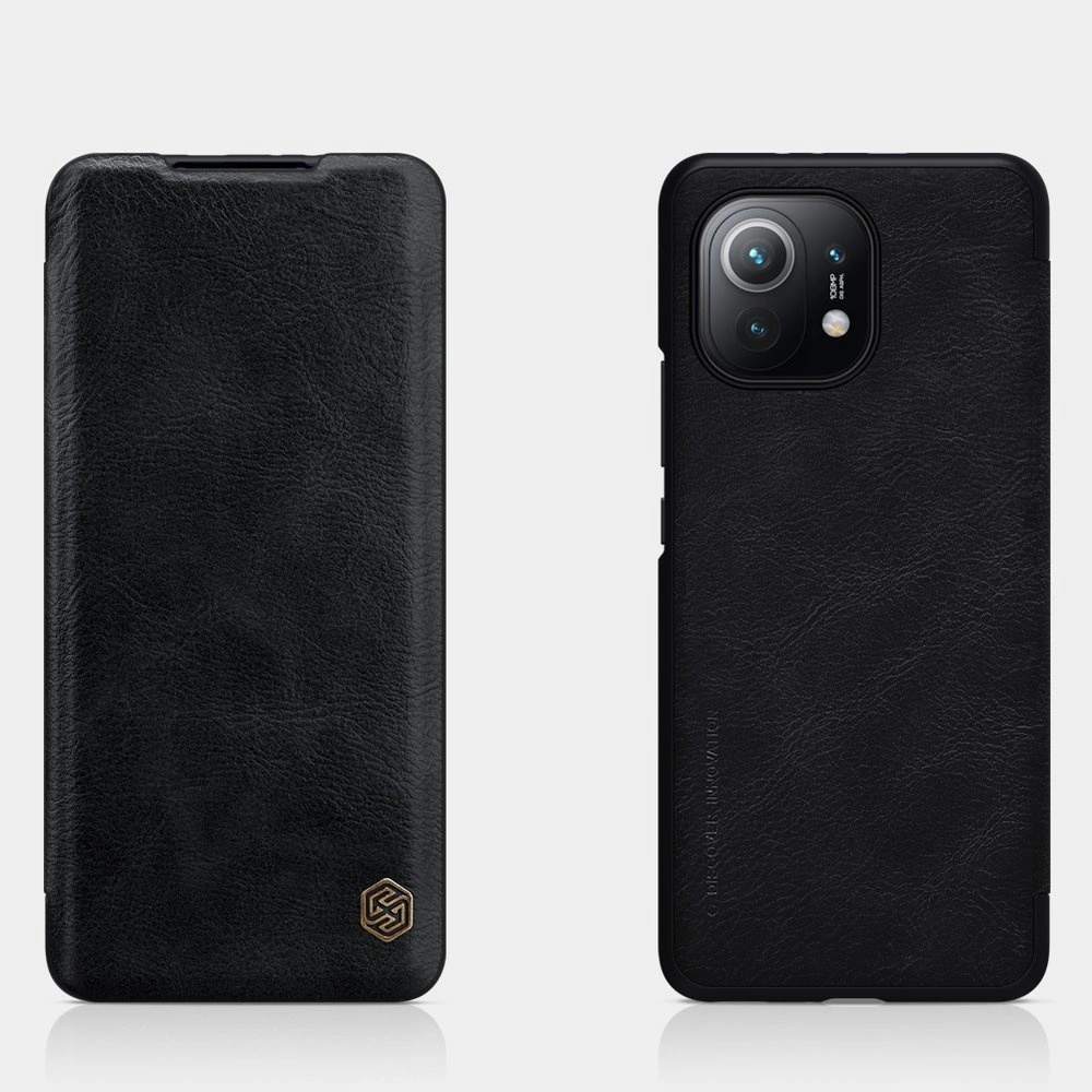 Hurtownia GSM - Etui Nillkin Qin Xiaomi Mi 11 hnědý - NLK464 - {ean13} - Hurt