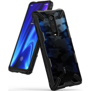 Case Ringke Fusion-X Design Xiaomi Mi 9T/Pro & Redmi K20/Pro Camo (Moro) Schwarz