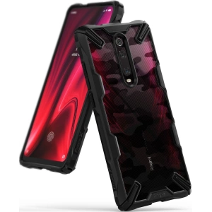 Case Ringke Fusion-X Design Xiaomi Mi 9T/Pro & Redmi K20/Pro Camo (Moro) Schwarz