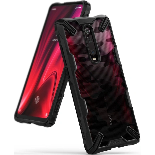 Etui Ringke Fusion-X Design Xiaomi Mi 9T/Pro & Redmi K20/Pro Camo (Moro) Black
