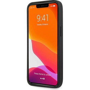 Hurtownia GSM - Etui Mercedes AMG AMHCP14LGSEBK Apple iPhone 14 Pro czarny/black hardcase Leather Debossed Lines - MRS53 - {ean13} - Hurt