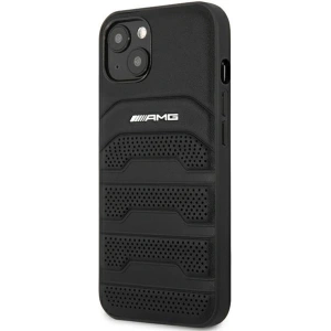 Hurtownia GSM - Etui Mercedes AMG AMHCP14MGSEBK Apple iPhone 14 Plus / 15 Plus czarny/black hardcase Leather Debossed Lines - MRS55 - {ean13} - Hurt