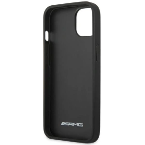 Hurtownia GSM - Etui Mercedes AMG AMHCP14MGSEBK Apple iPhone 14 Plus / 15 Plus czarny/black hardcase Leather Debossed Lines - MRS55 - {ean13} - Hurt