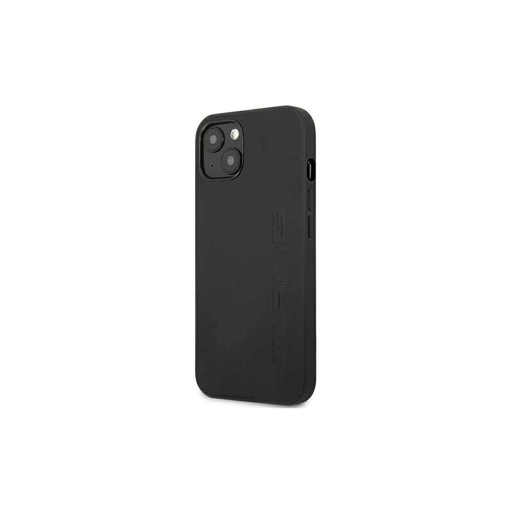 Hurtownia GSM - Etui Mercedes AMG AMHCP14SDOLBK Apple iPhone 14 negru/black hardcase din piele cu embossing cald - MRS56 - {ean13} - Hurt