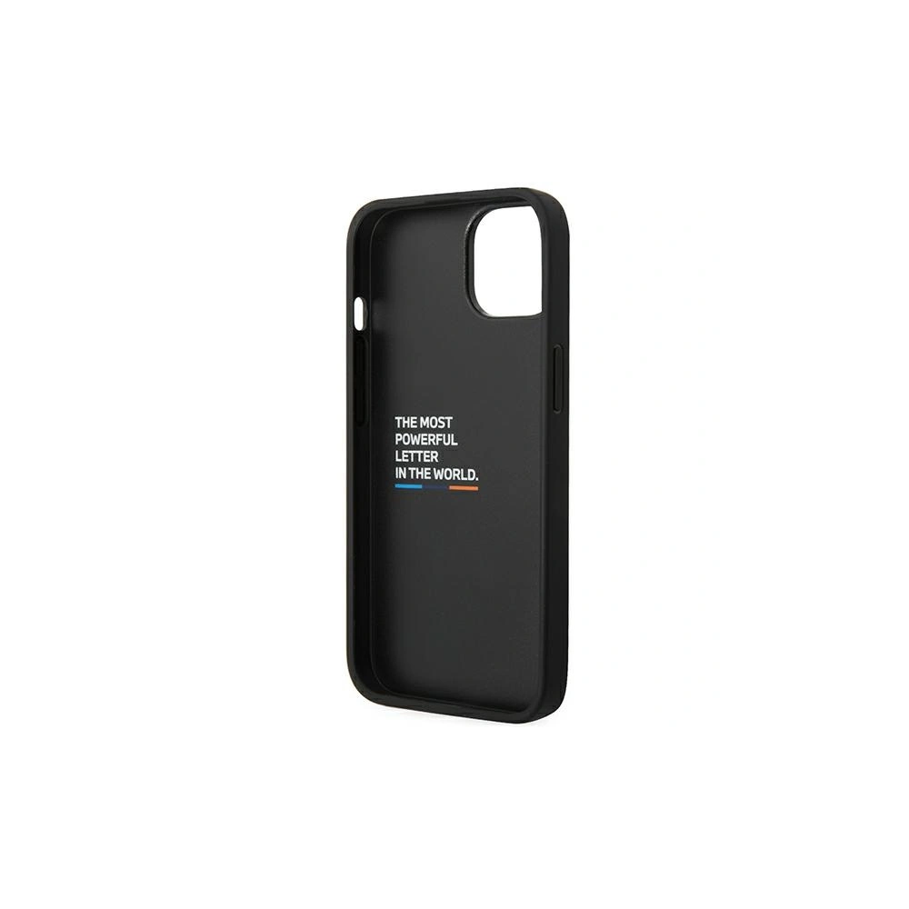 Hurtownia GSM - Etui BMW BMHCP14M22NBCK Apple iPhone 14 Plus / 15 Plus fekete/balck Bőr Karbon - BMW311 - {ean13} - Hurt
