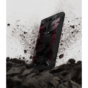 Hurtownia GSM - Etui Ringke Fusion-X Design Xiaomi Mi 9T/Pro & Redmi K20/Pro Camo (Moro) Negru - RGK1021MOB - {ean13} - Hurt