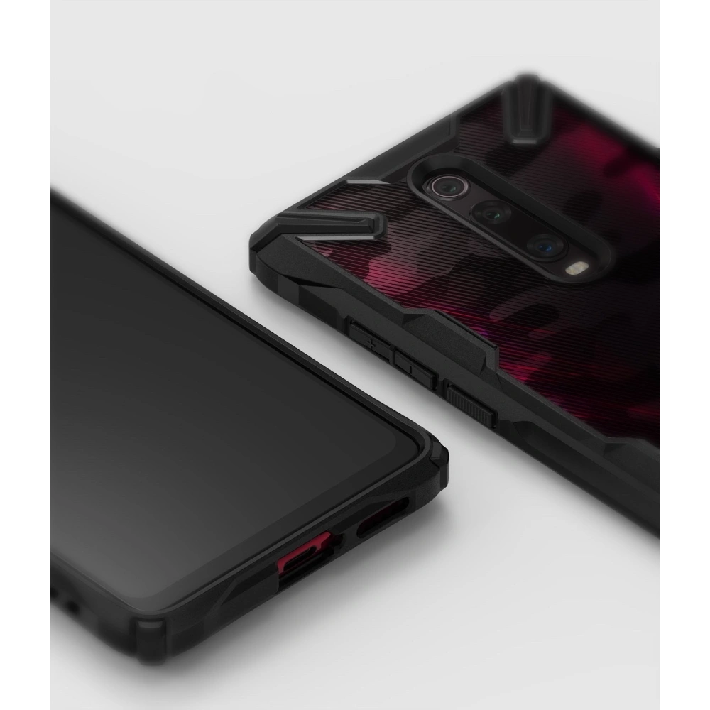 Wholesale Ringke Fusion-X Design Xiaomi Mi 9T/Pro & Redmi K20/Pro Camo Black - RGK1021MOB - {ean13} - Hurt