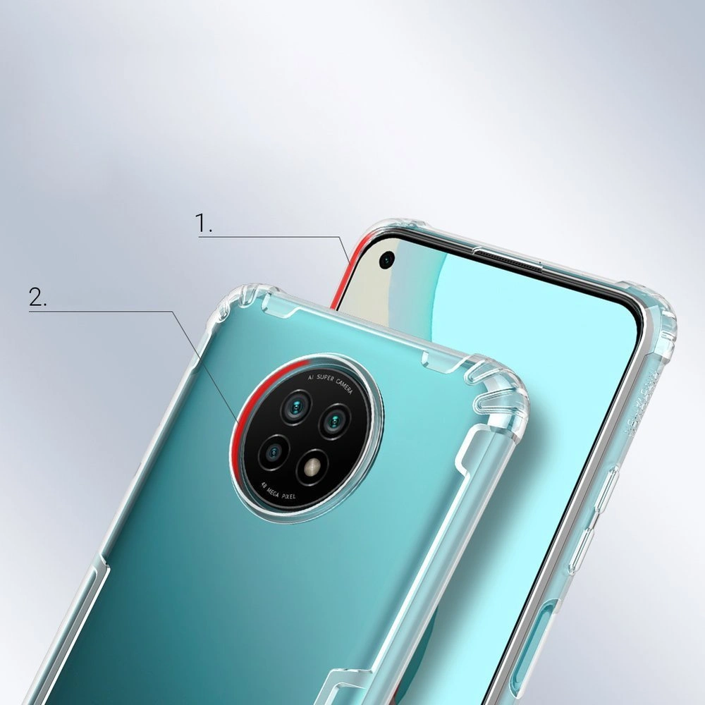 Hurtownia GSM - Etui Nillkin Nature Xiaomi Redmi Note 9T 5G transparent - NLK472 - {ean13} - Hurt