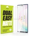 Folia Ringke Dual Easy Matte Full Cover Samsung Galaxy Note 10 Plus Case Friendly