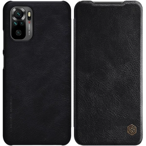 Hurtownia GSM - Etui Nillkin Qin Xiaomi Redmi Note 10/10S fekete - NLK473 - {ean13} - Hurt