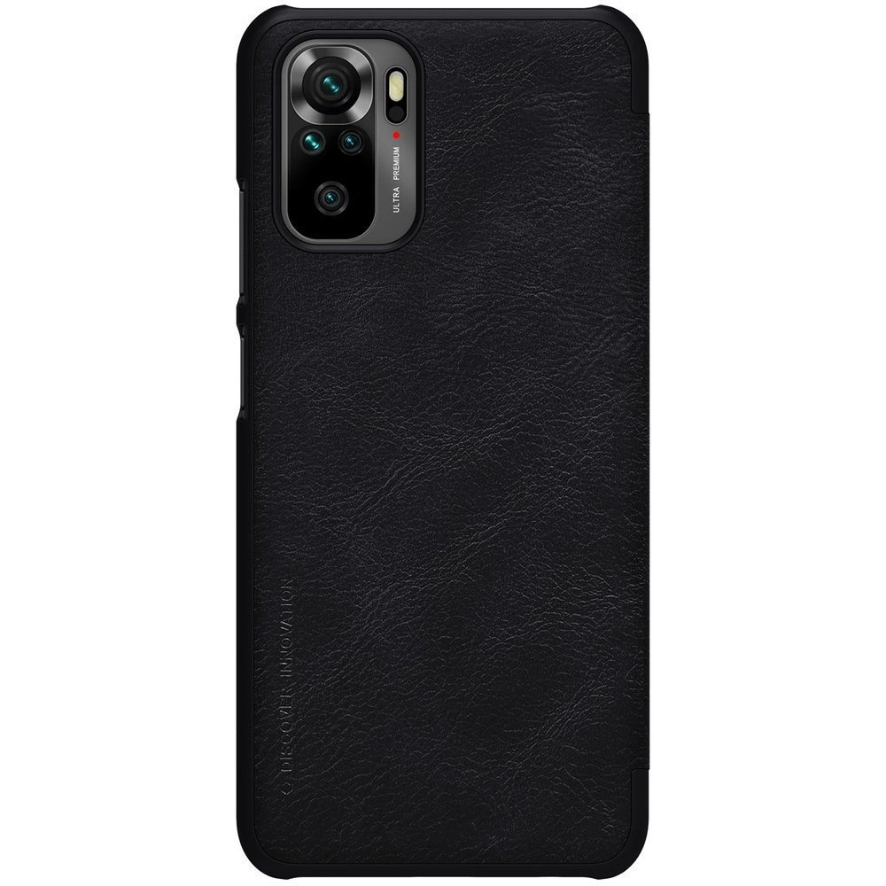 Hurtownia GSM - Etui Nillkin Qin Xiaomi Redmi Note 10/10S černé - NLK473 - {ean13} - Hurt