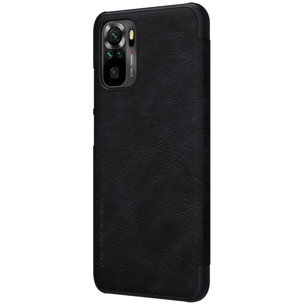 Hurtownia GSM - Etui Nillkin Qin Xiaomi Redmi Note 10/10S černé - NLK473 - {ean13} - Hurt