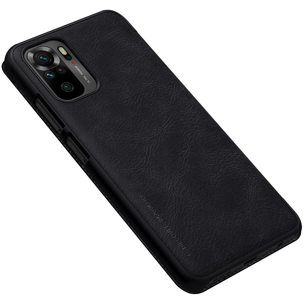 Hurtownia GSM - Etui Nillkin Qin Xiaomi Redmi Note 10/10S černé - NLK473 - {ean13} - Hurt