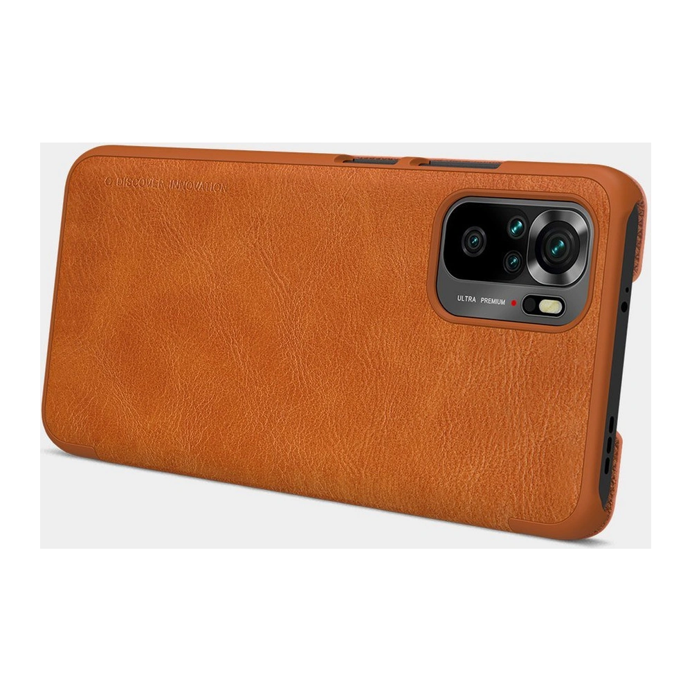 Hurtownia GSM - Etui Nillkin Qin Xiaomi Redmi Note 10/10S černé - NLK473 - {ean13} - Hurt