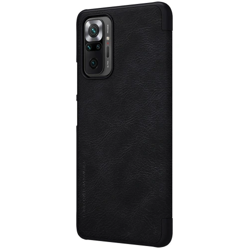 Etui Nillkin Qin Xiaomi Redmi Note 10 Pro czarny