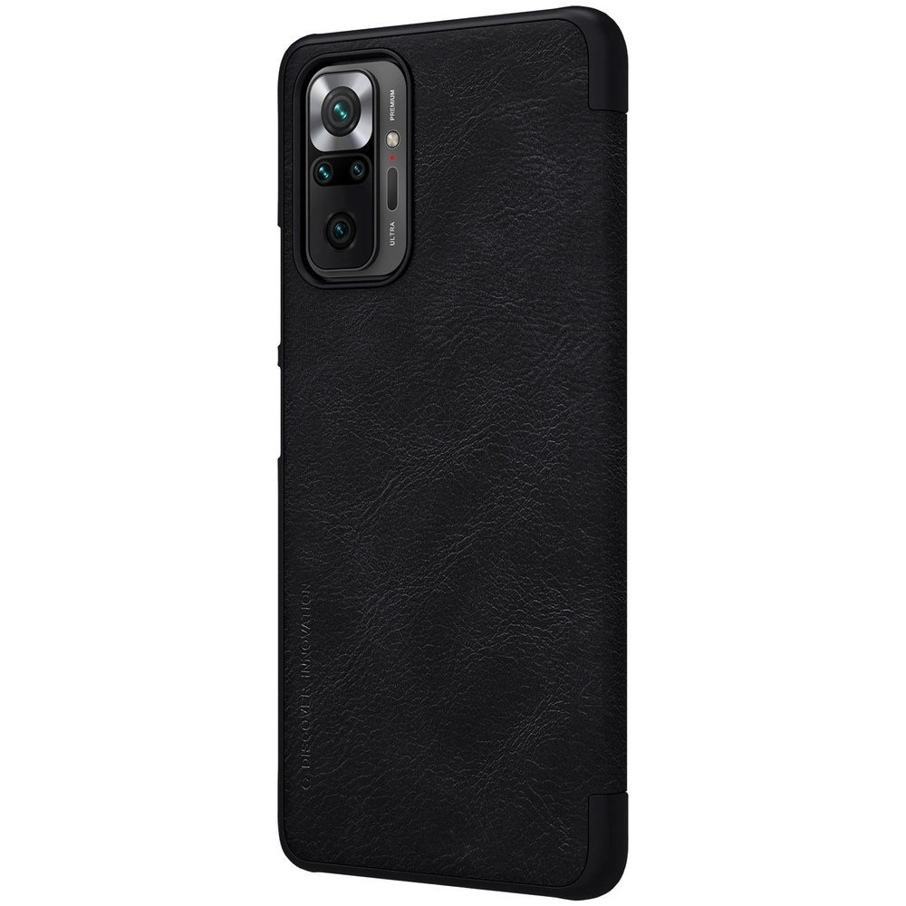 Hurtownia GSM - Etui Nillkin Qin Xiaomi Redmi Note 10 Pro negru - NLK474 - {ean13} - Hurt