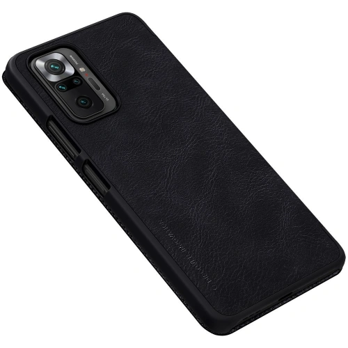 Etui Nillkin Qin Xiaomi Redmi Note 10 Pro czarny