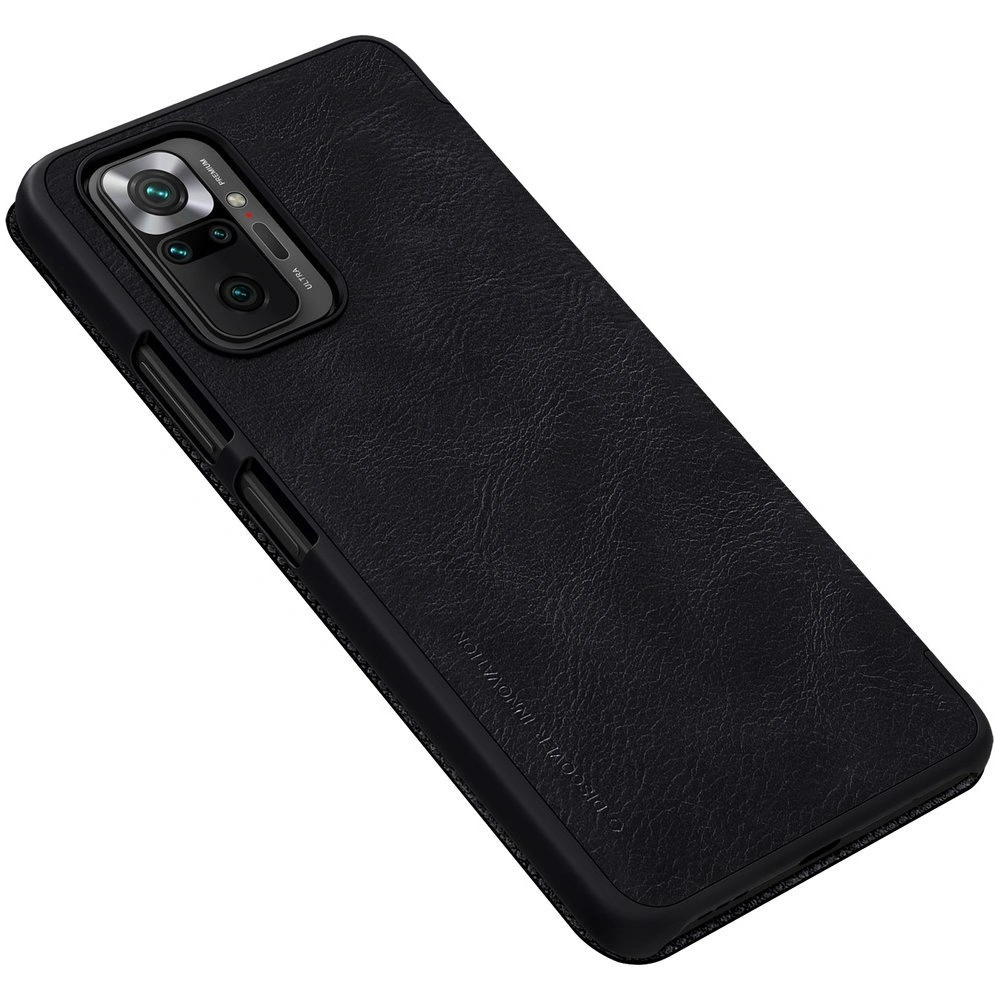 Hurtownia GSM - Etui Nillkin Qin Xiaomi Redmi Note 10 Pro negru - NLK474 - {ean13} - Hurt