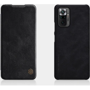 Hurtownia GSM - Case Nillkin Qin Xiaomi Redmi Note 10 Pro schwarz - NLK474 - {ean13} - Hurt