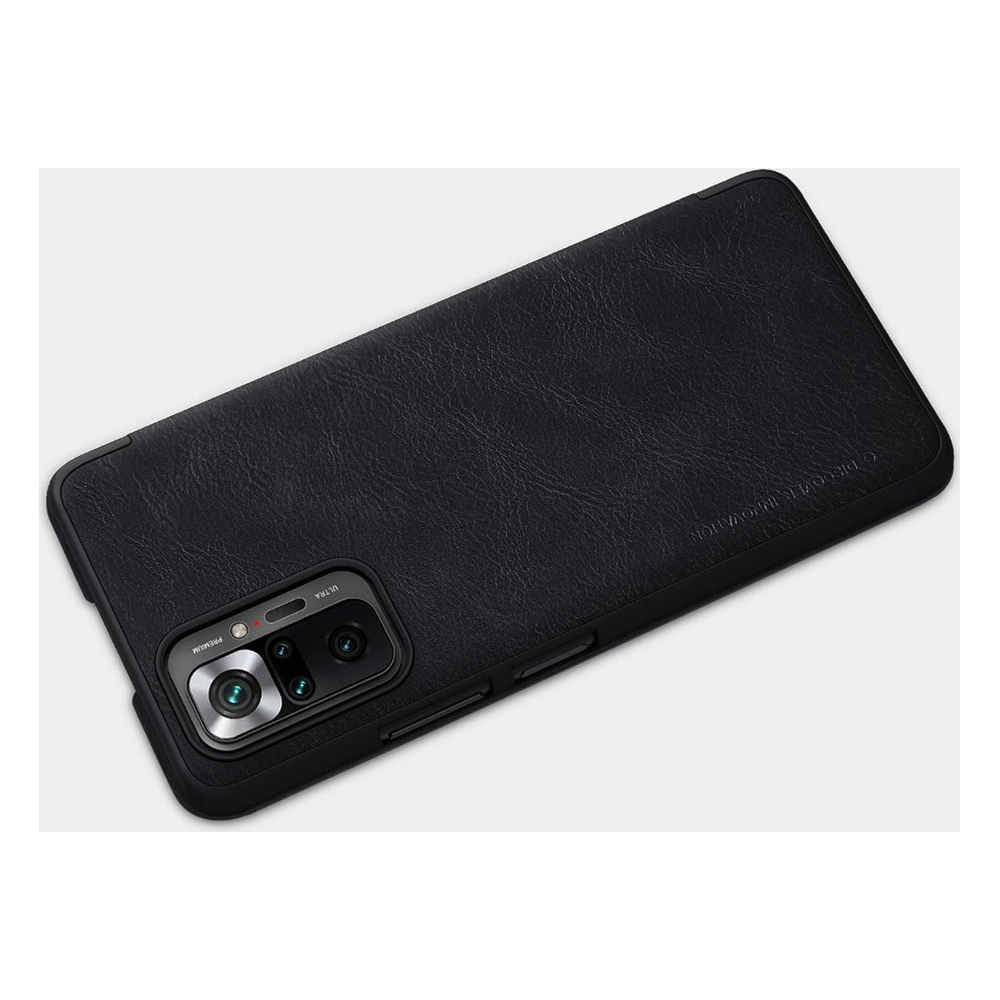 Hurtownia GSM - Etui Nillkin Qin Xiaomi Redmi Note 10 Pro negru - NLK474 - {ean13} - Hurt