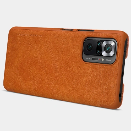 Etui Nillkin Qin Xiaomi Redmi Note 10 Pro czarny