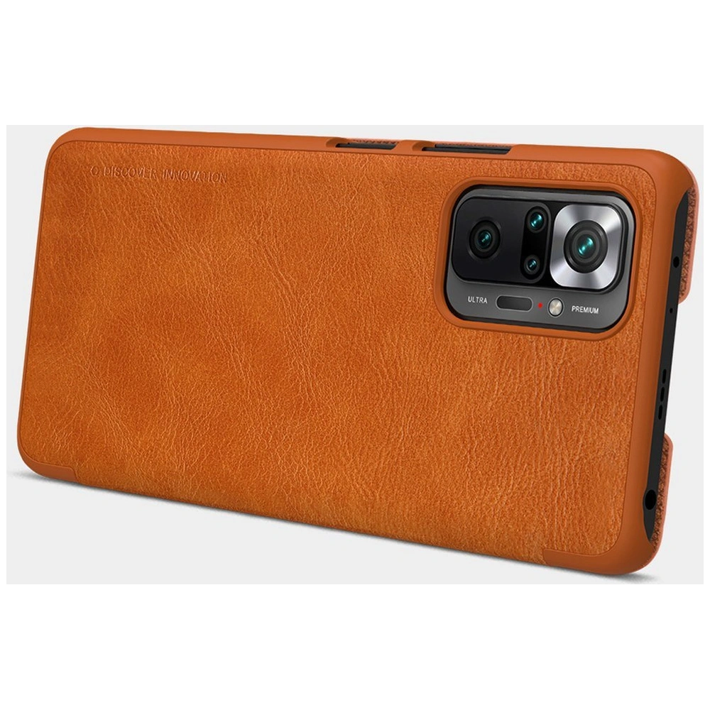 Hurtownia GSM - Etui Nillkin Qin Xiaomi Redmi Note 10 Pro negru - NLK474 - {ean13} - Hurt