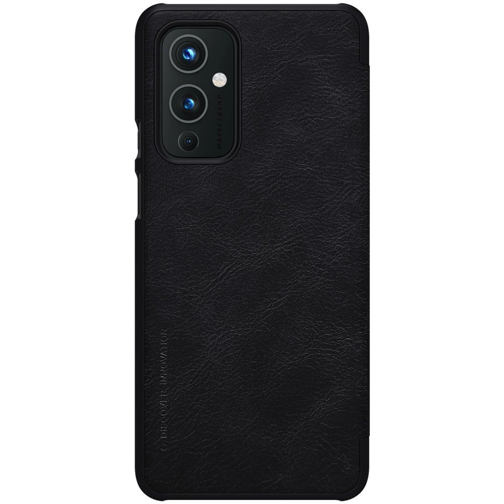 Hurtownia GSM - Case Nillkin Qin OnePlus 9 schwarz - NLK475 - {ean13} - Hurt