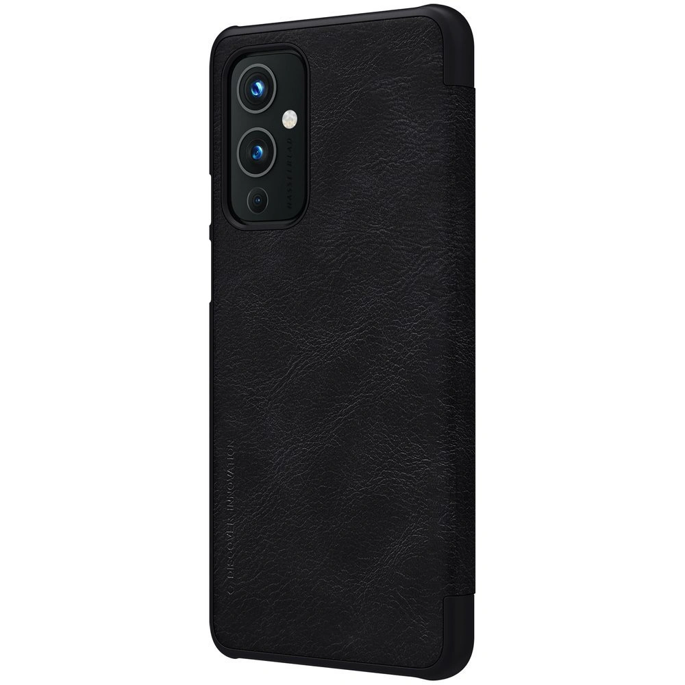 Hurtownia GSM - Case Nillkin Qin OnePlus 9 schwarz - NLK475 - {ean13} - Hurt