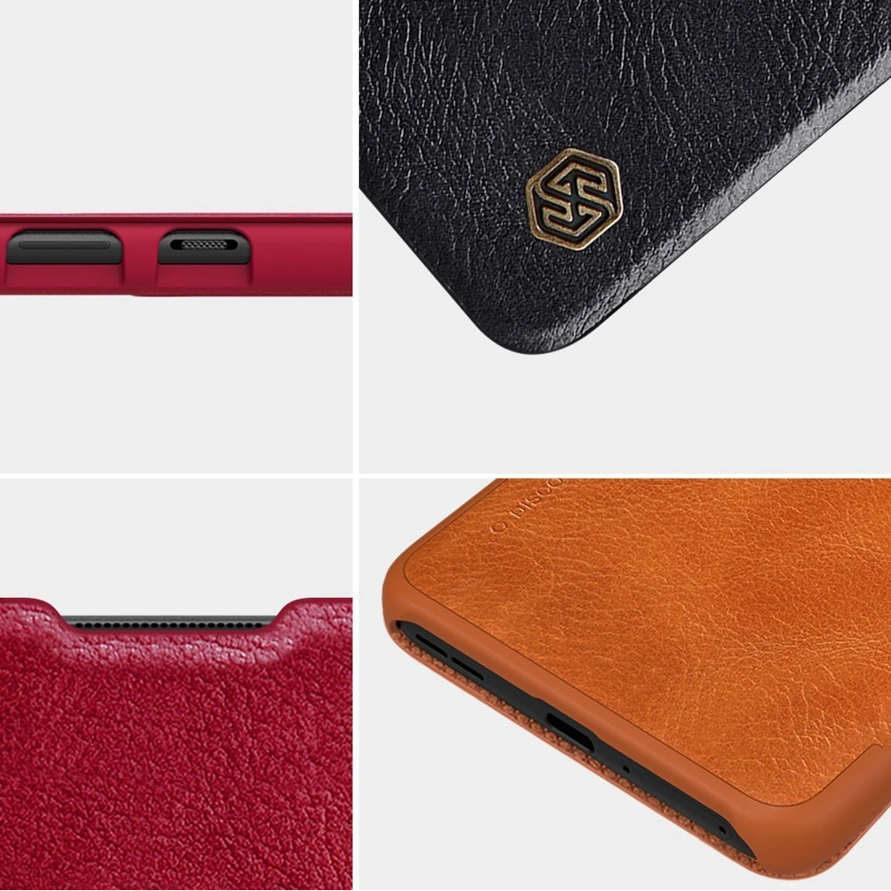 Hurtownia GSM - Case Nillkin Qin OnePlus 9 schwarz - NLK475 - {ean13} - Hurt