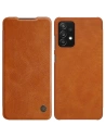 Case Nillkin Qin Samsung Galaxy A72 LTE braun