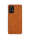 Hurtownia GSM - Etui Nillkin Qin Samsung Galaxy A72 LTE brązowy - NLK476 - {ean13} - Hurt