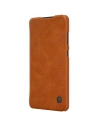 Hurtownia GSM - Etui Nillkin Qin Samsung Galaxy A72 LTE brązowy - NLK476 - {ean13} - Hurt