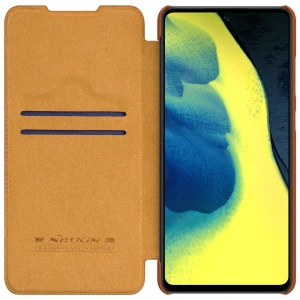 Hurtownia GSM - Case Nillkin Qin Samsung Galaxy A72 LTE braun - NLK476 - {ean13} - Hurt