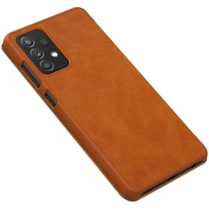Hurtownia GSM - Case Nillkin Qin Samsung Galaxy A72 LTE braun - NLK476 - {ean13} - Hurt