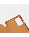 Hurtownia GSM - Etui Nillkin Qin Samsung Galaxy A72 LTE brązowy - NLK476 - {ean13} - Hurt