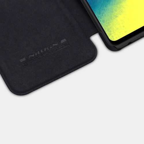 Etui Nillkin Qin Samsung Galaxy A72 LTE brązowy