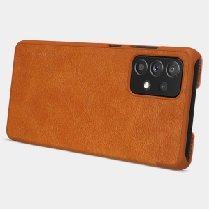 Hurtownia GSM - Case Nillkin Qin Samsung Galaxy A72 LTE braun - NLK476 - {ean13} - Hurt