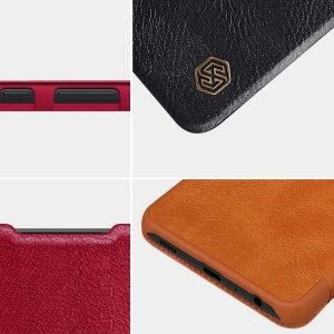 Hurtownia GSM - Case Nillkin Qin Samsung Galaxy A72 LTE braun - NLK476 - {ean13} - Hurt
