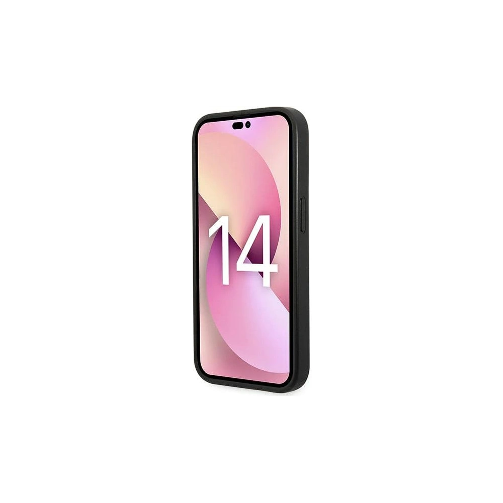 Hurtownia GSM - Etui Karl Lagerfeld KLHCP14LG2ELS Apple iPhone 14 Pro hardcase stříbrný/silver Glitter Plaque Logo - KLD1111 - {ean13} - Hurt