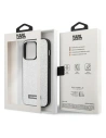 Hurtownia GSM - Etui Karl Lagerfeld KLHCP14LG2ELS Apple iPhone 14 Pro hardcase stříbrný/silver Glitter Plaque Logo - KLD1111 - {ean13} - Hurt