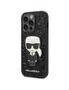Hurtownia GSM - Etui Karl Lagerfeld KLHCP14LGFKPK Apple iPhone 14 Pro hardcase czarny/black Glitter Flakes Ikonik - KLD1113 - {ean13} - Hurt