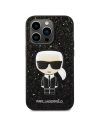 Hurtownia GSM - Etui Karl Lagerfeld KLHCP14LGFKPK Apple iPhone 14 Pro hardcase czarny/black Glitter Flakes Ikonik - KLD1113 - {ean13} - Hurt