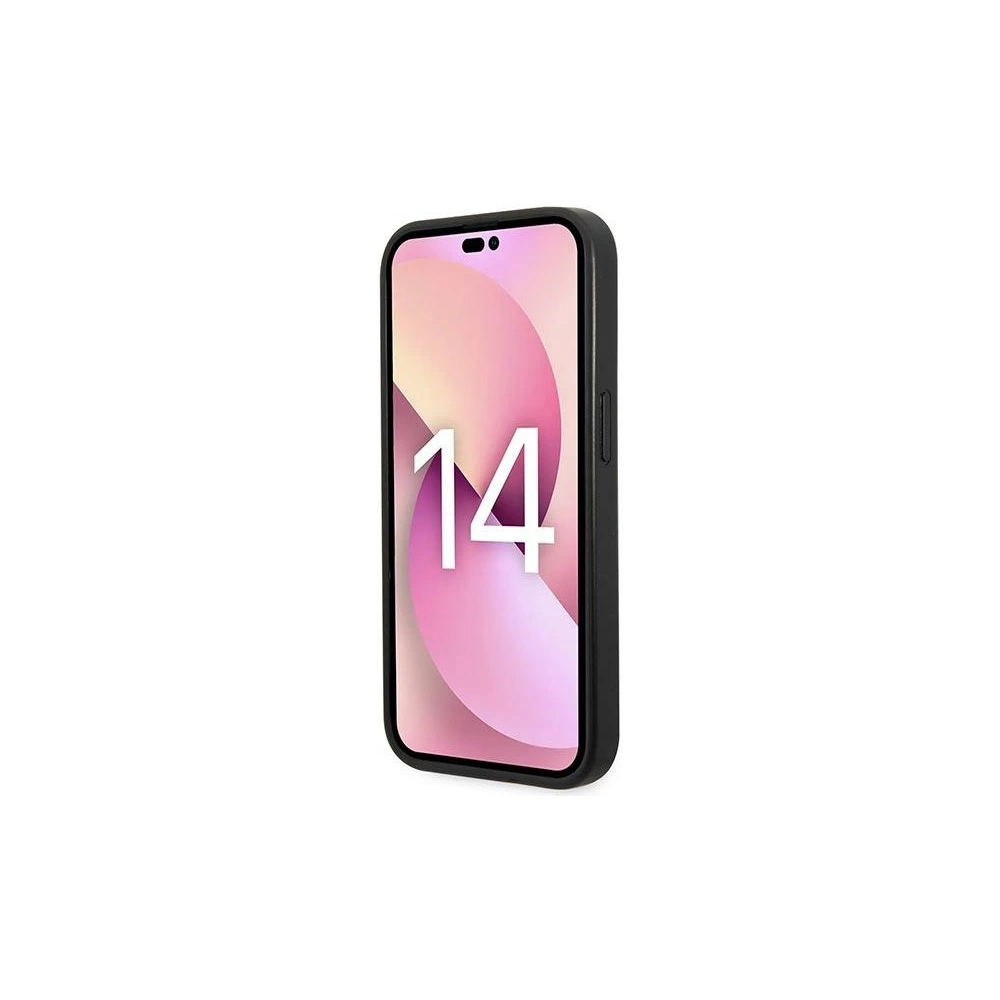 Hurtownia GSM - Etui Karl Lagerfeld KLHCP14LGFKPK Apple iPhone 14 Pro hardcase czarny/black Glitter Flakes Ikonik - KLD1113 - {ean13} - Hurt
