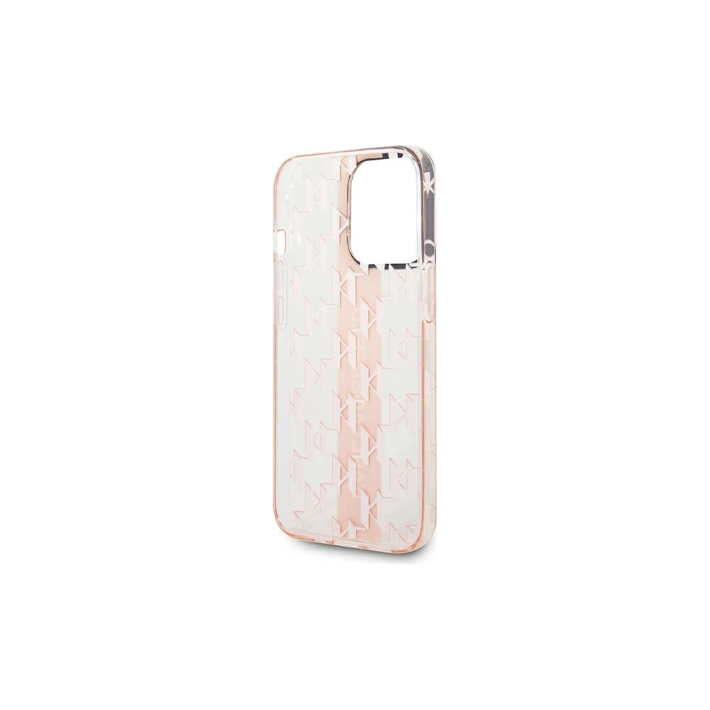 Wholesale Karl Lagerfeld KLHCP14LHKLSPCP Apple iPhone 14 Pro hardcase pink Mono Vertical Stripe - KLD1114 - {ean13} - Hurt