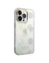 Hurtownia GSM - Etui Guess GUHCP14LHTPPTH Apple iPhone 14 Pro průhledný/transparentní tvrdý obal Peony Glitter - GUE2097 - {ean13} - Hurt