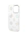 Hurtownia GSM - Etui Guess GUHCP14LHTPPTH Apple iPhone 14 Pro průhledný/transparentní tvrdý obal Peony Glitter - GUE2097 - {ean13} - Hurt